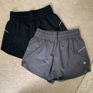 Womens Running Shorts (2 pairs)
